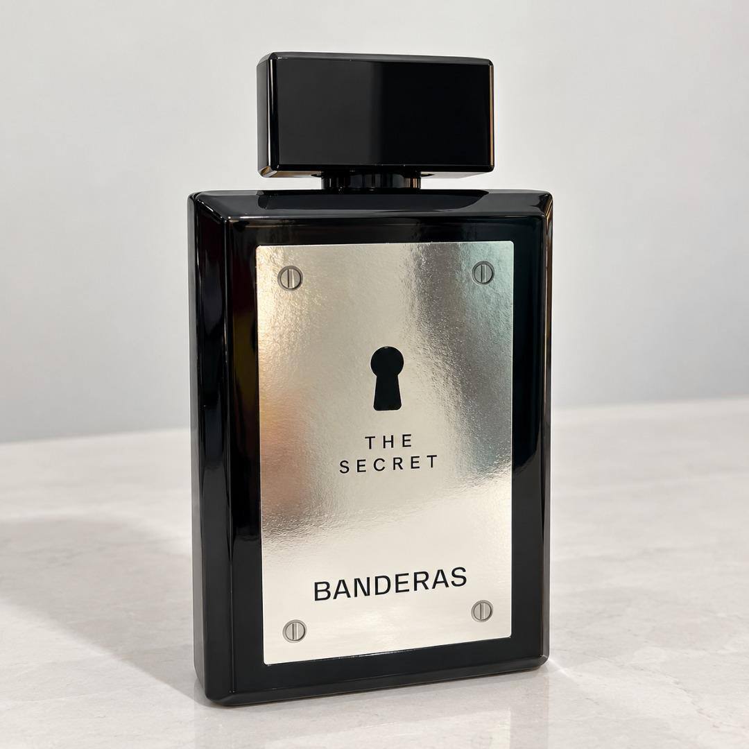 Perfume Masculino Banderas The Secret EDT 200 ml - Oriental Especiado Fresco - Perfume importado masculino de Banderas, expressa masculinidade e sensualidade.