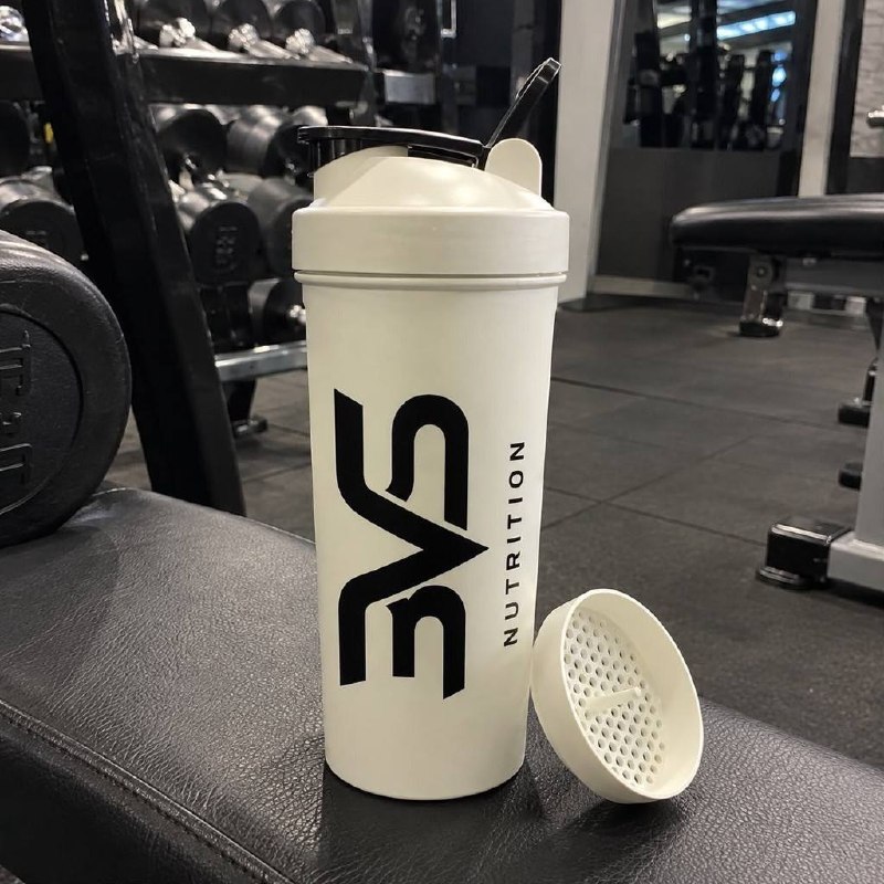 Coqueteleira / Shaker Branca - Academia 600ml - 3vs Nutrition