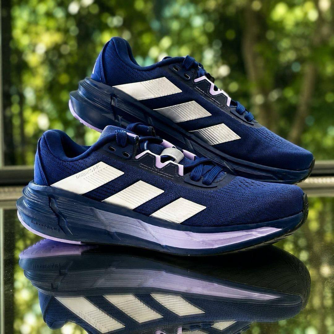 Tênis Feminino Questar 3 adidas Tecind/silvmt/glopur Liso 35 Br