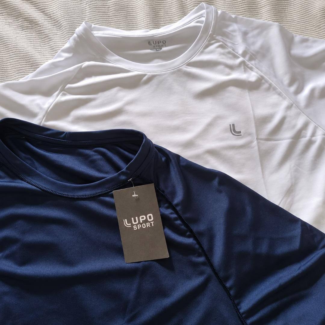 Camiseta Esportiva Lupo Masculina Dry Academia Confortável