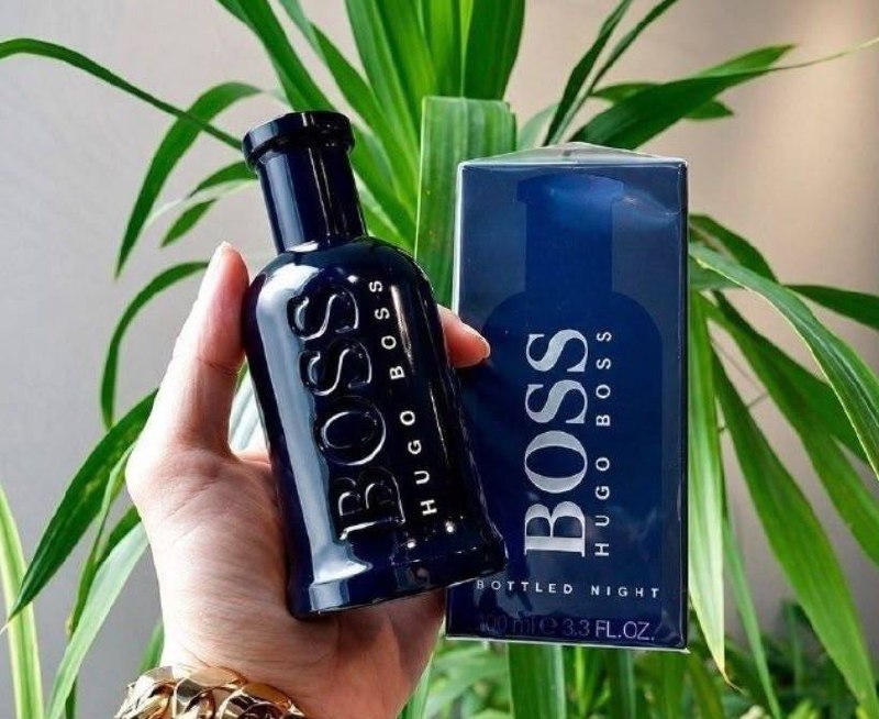 Perfume Hugo Boss Bottled Night Masculino Eau De Toilette 100Ml