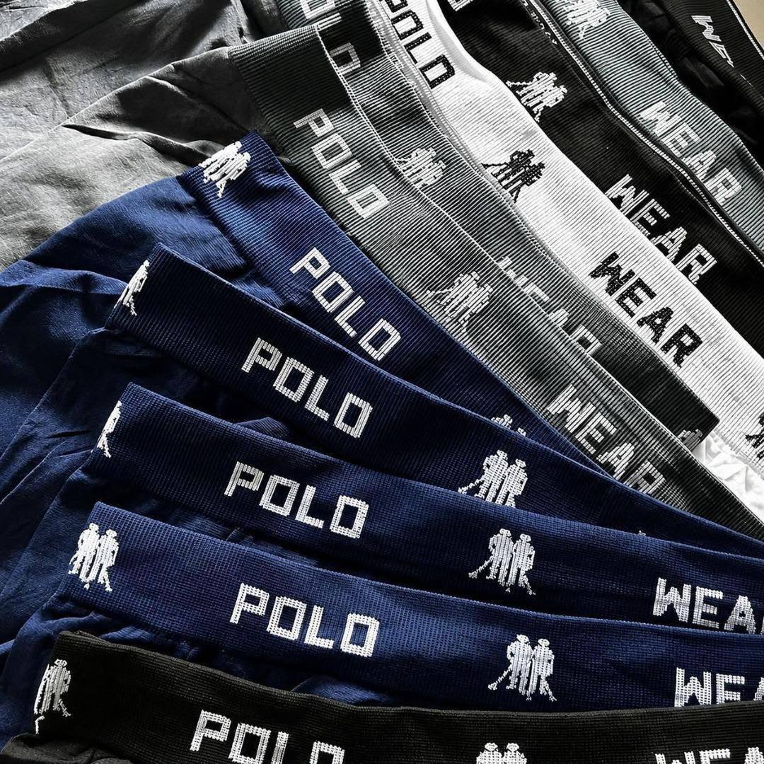 Kit 6 Cuecas Boxer Sem Costura Polo Wear Microfibra