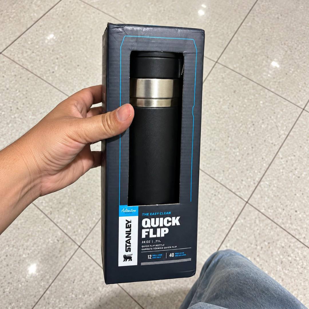Garrafa Térmica Stanley Quick Flip 710ml Preto Negro 2.0
