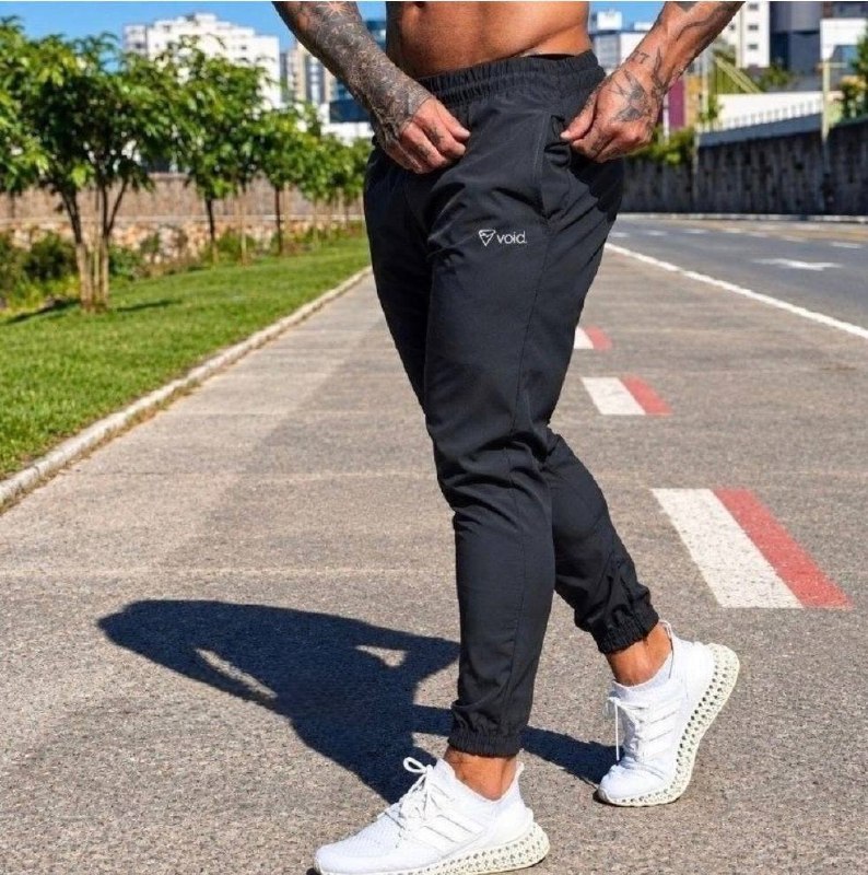 Kit 2 Calças Jogger Tactel Com Elastano Impulse