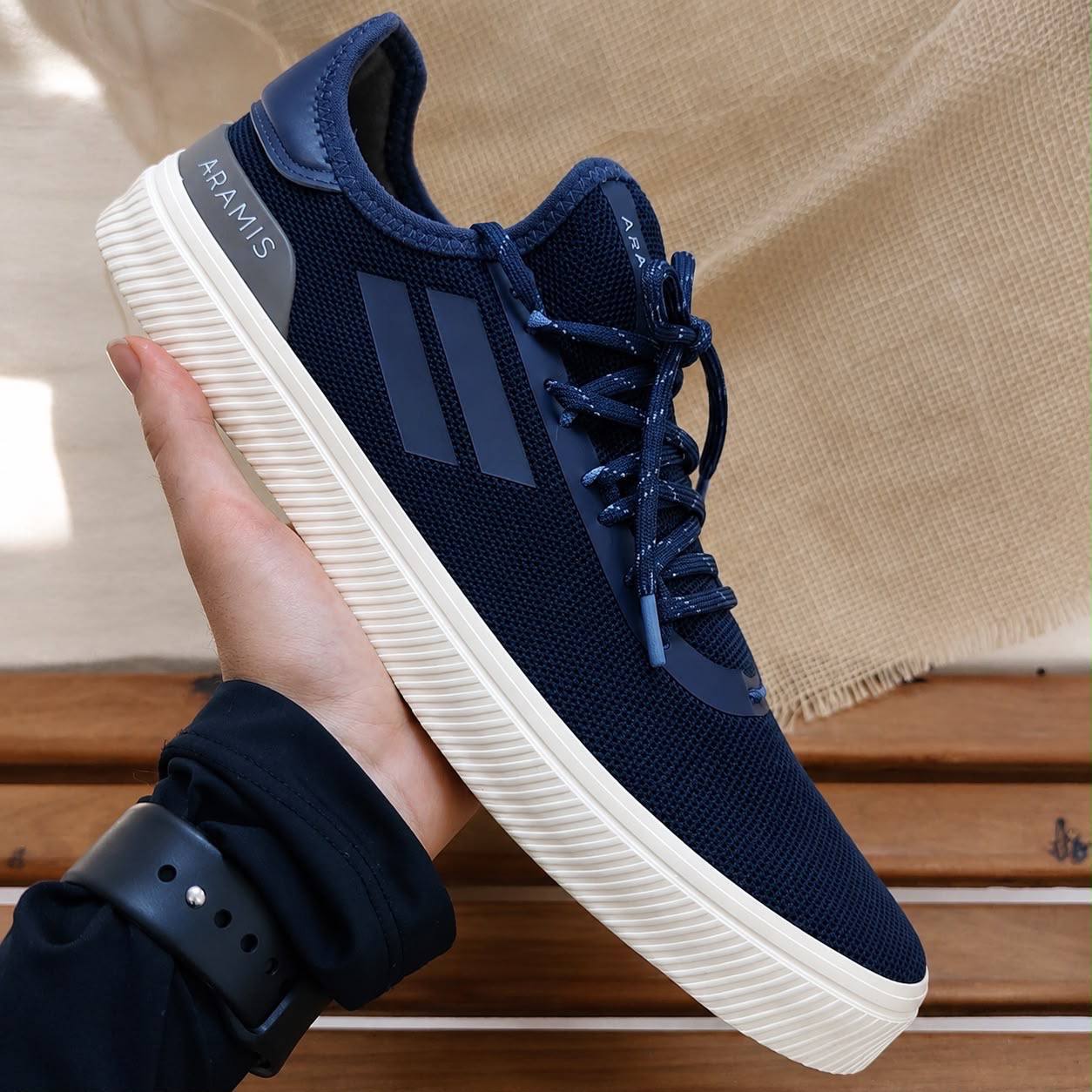 Tênis Aramis Daily Knit Confortável Macio Azul Marinho Azul 40 Br