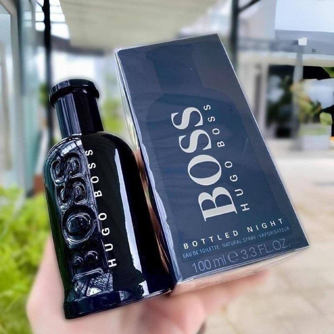 Perfume Hugo Boss Bottled Night Masculino Eau De Toilette 100Ml