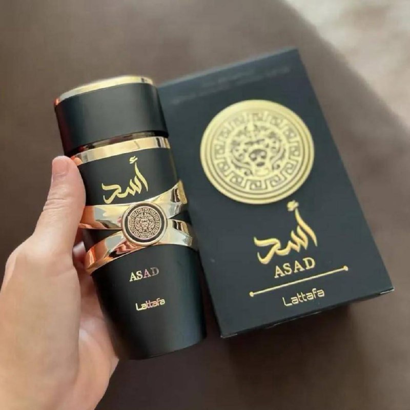 Perfume Asad Black Lattafa Masculino Árabe 100ml