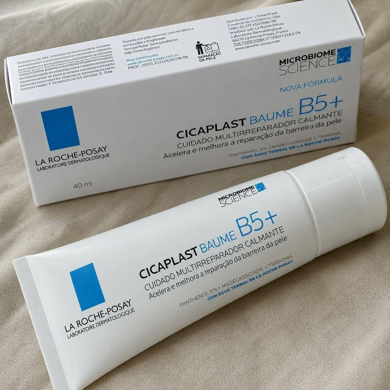 Creme Multirreparador Pele Sensível Cicaplast Baume B5+ La Roche-Posay 40ml