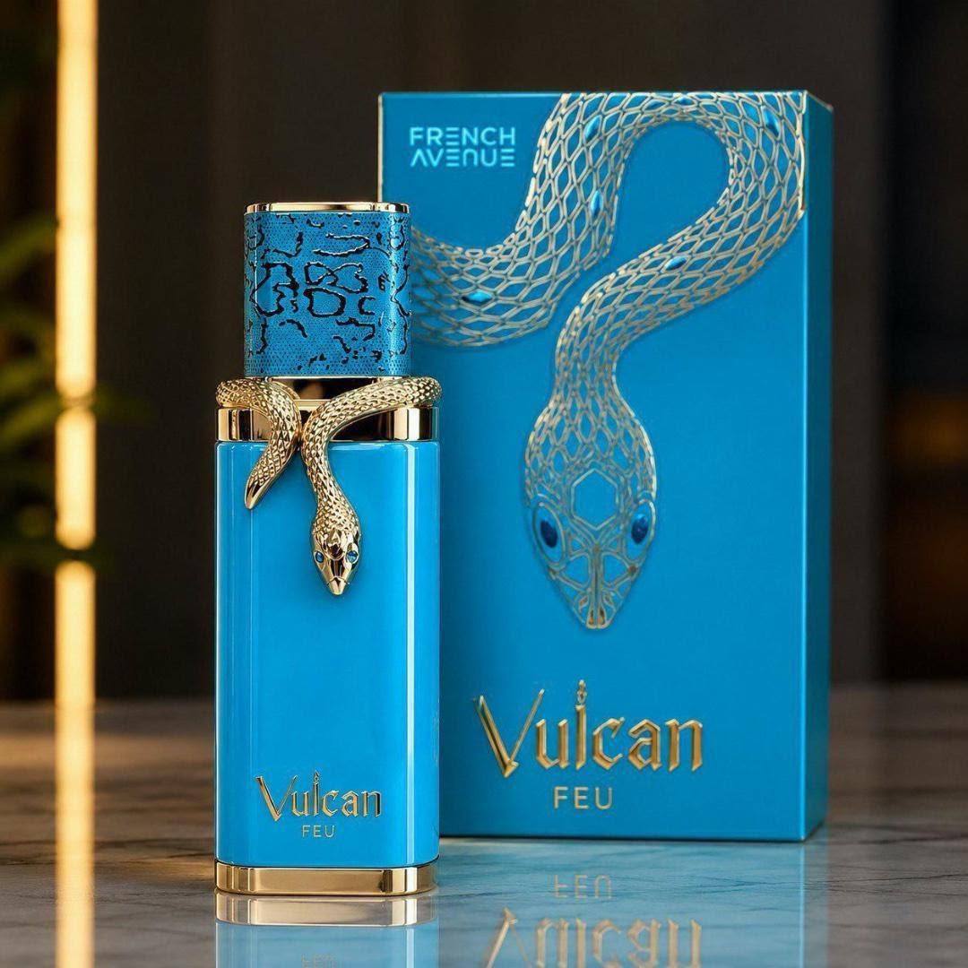 Perfume Arabe Vulcan Feu EDP 100ML Unisex com NF
