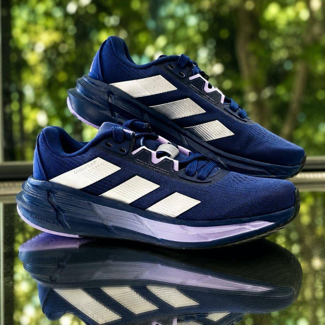 Tênis Feminino Questar 3 adidas Tecind/silvmt/glopur Liso 36 Br