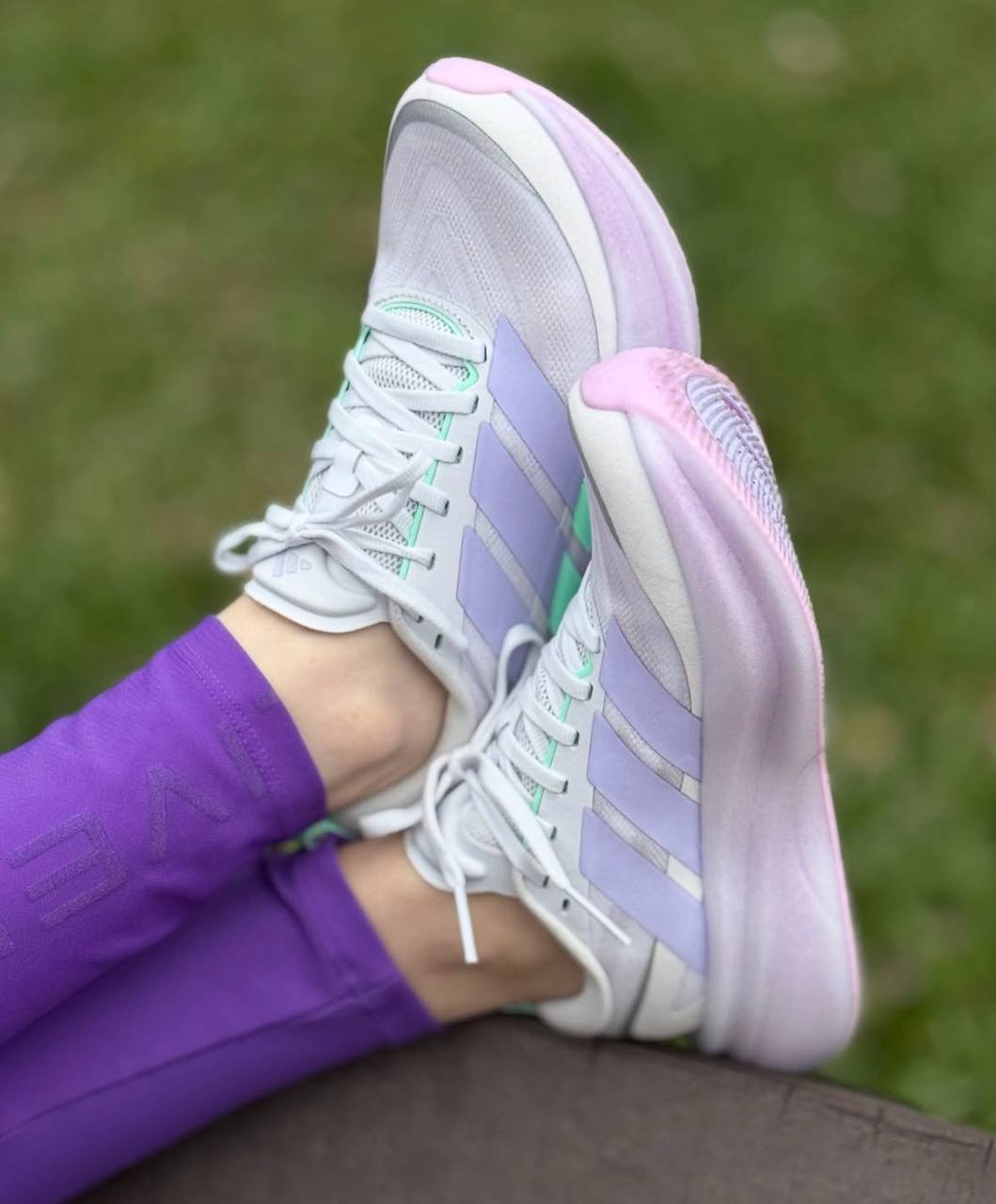 Tênis Feminino Supernova Glide adidas Cinza Liso 36 Br