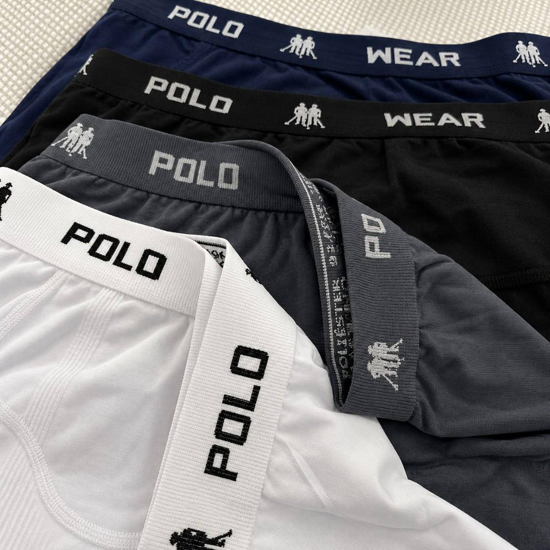 Kit 10 Cuecas Masculinas Boxer Microfibra Polo Wear Sortido