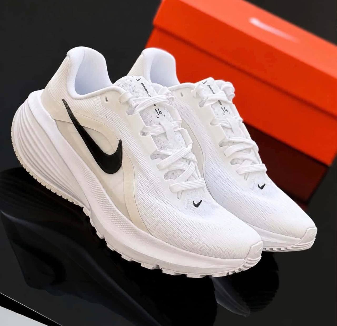 Tênis Nike Downshifter 14 Masculino Branco/preto 40 Br
