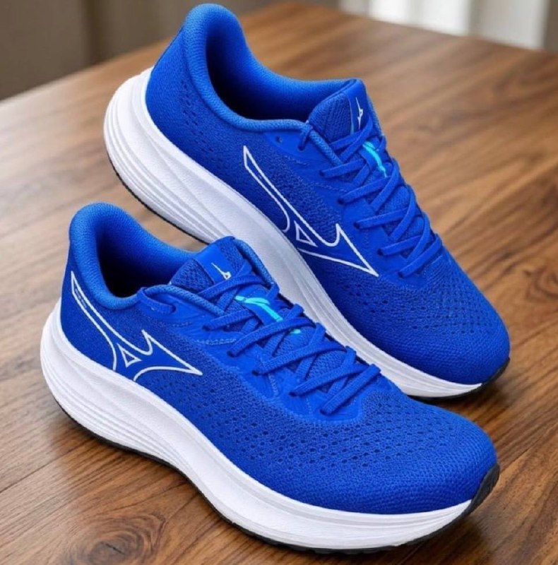 Tenis Mizuno Lively Masculino Corrida E Conforto Azul Liso 40 Br