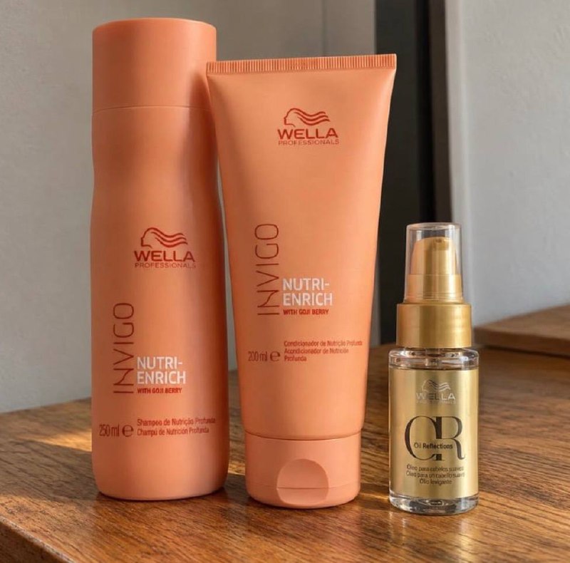 Wella Nutri-enrich Sh 250ml+cond 200ml+oil Reflections 30ml